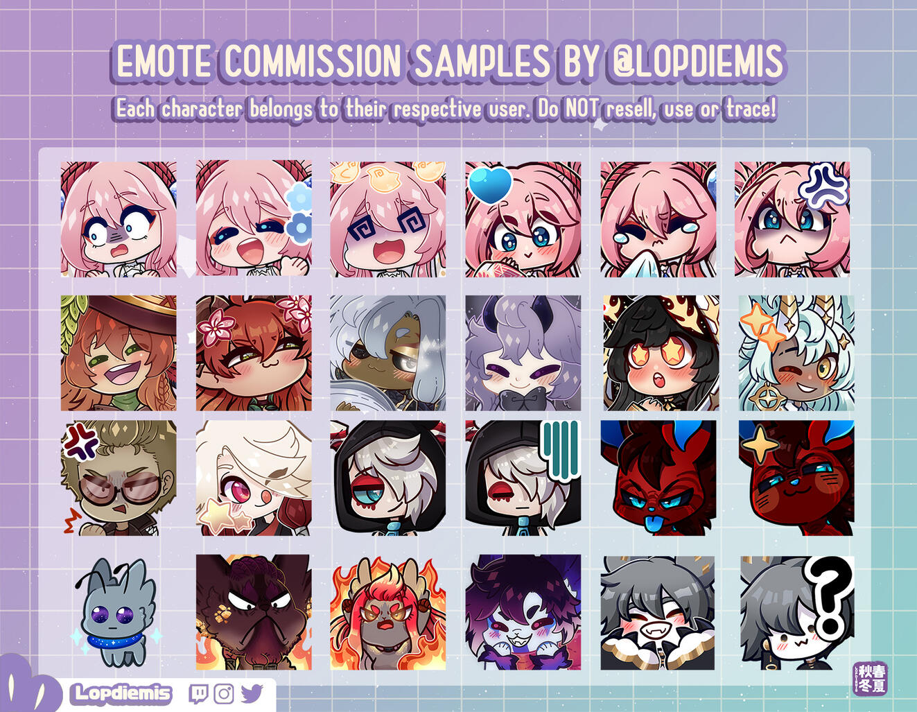 EMOTES SHOWCASE